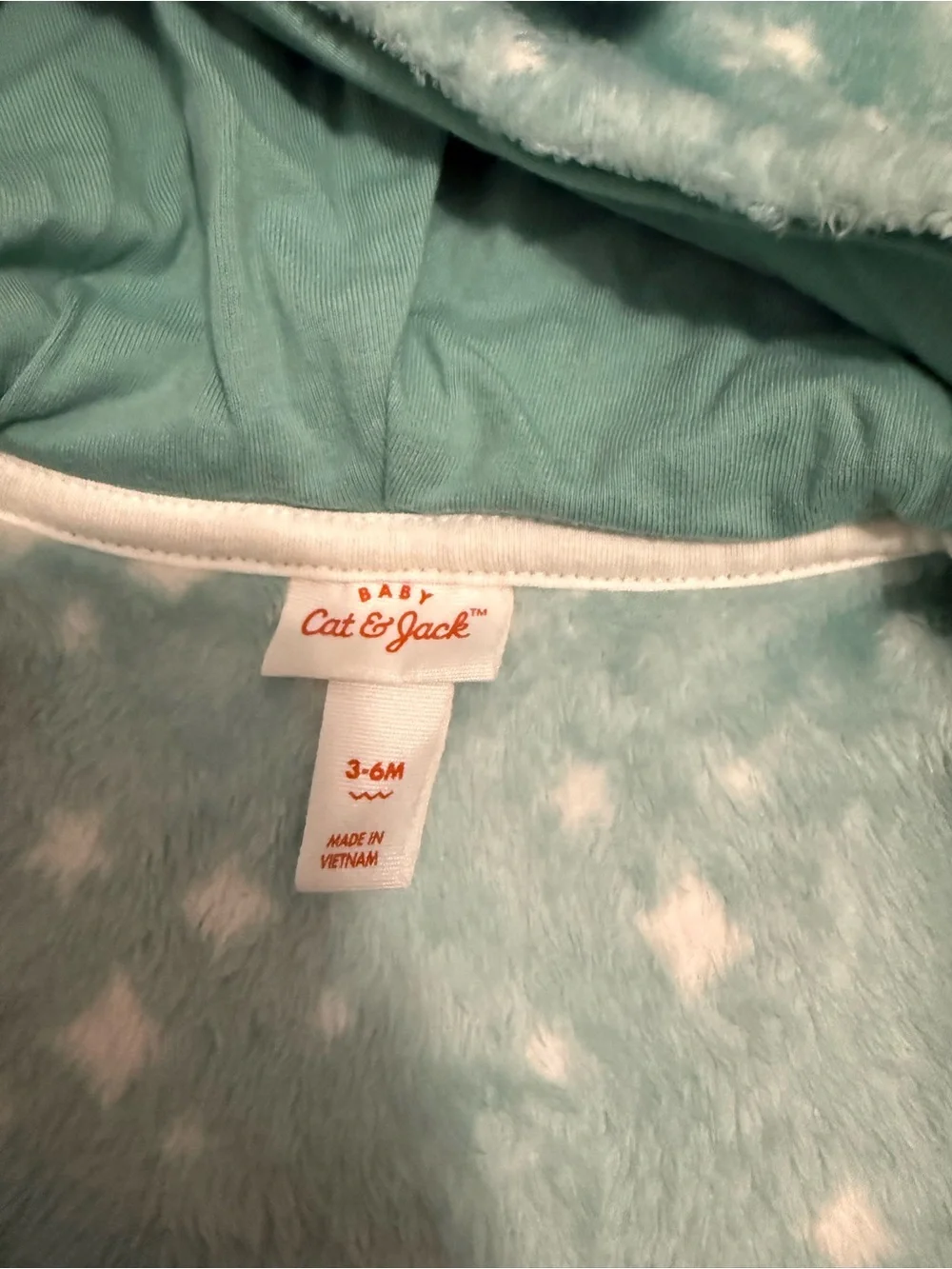 Like new cat and jack baby snowsuit